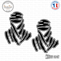2 Stickers Touareg Dakar Sticks-em.fr Couleurs au choix