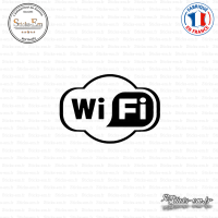 Sticker Wifi Logo Sticks-em.fr Couleurs au choix